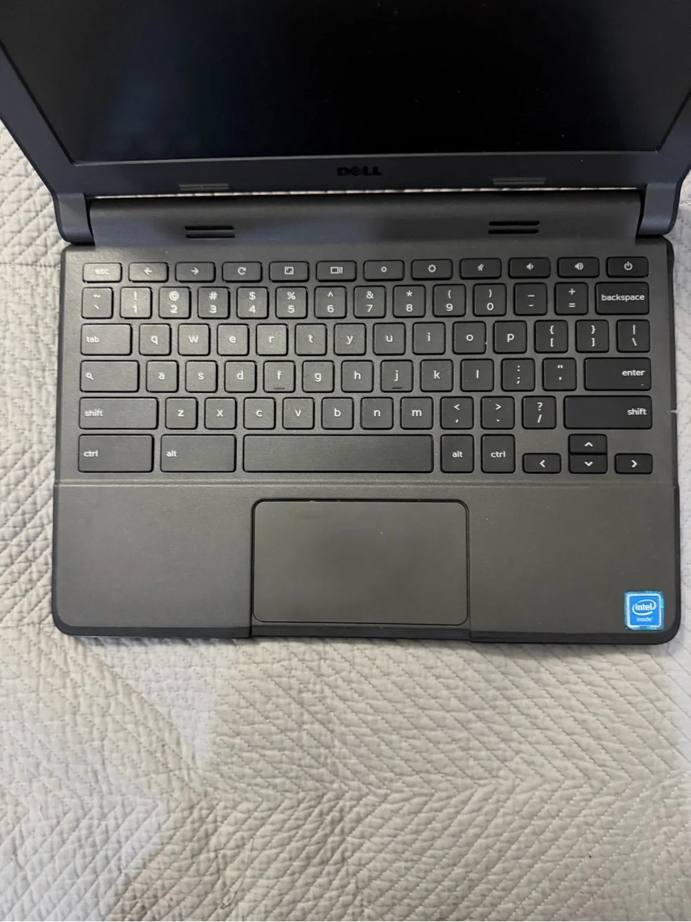Dell Chromebook 3120 Laptop - Matte Black for parts or repair